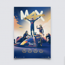 Red Bull Racing | Max Verstappen | Official Poster